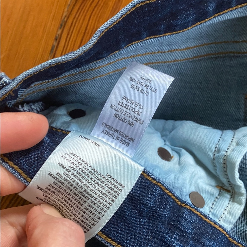 Agolde Sophie Dark Blue Skinny ankle Jeans 27 - Picture 4 of 4